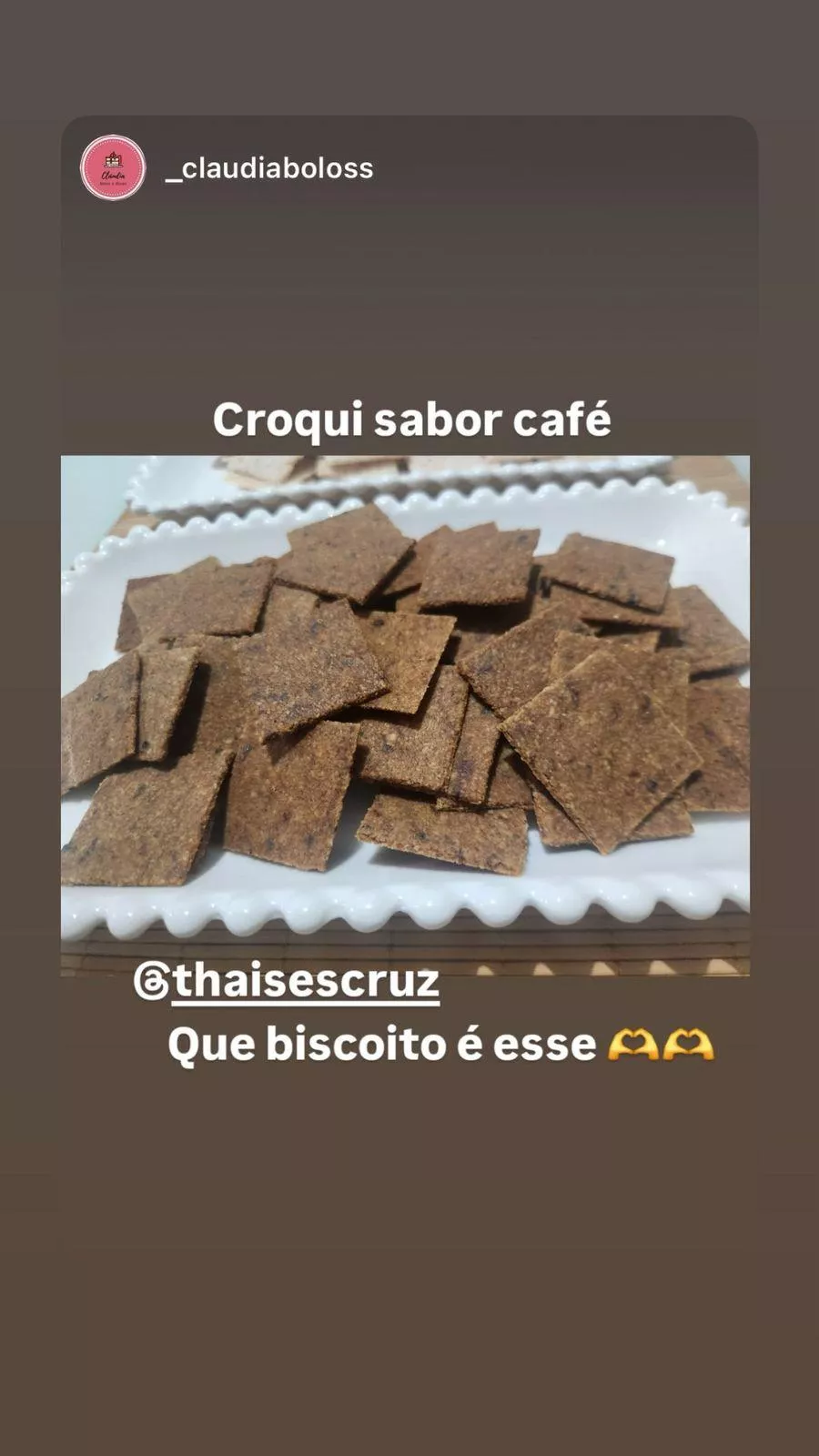 Depoimento Instagram
