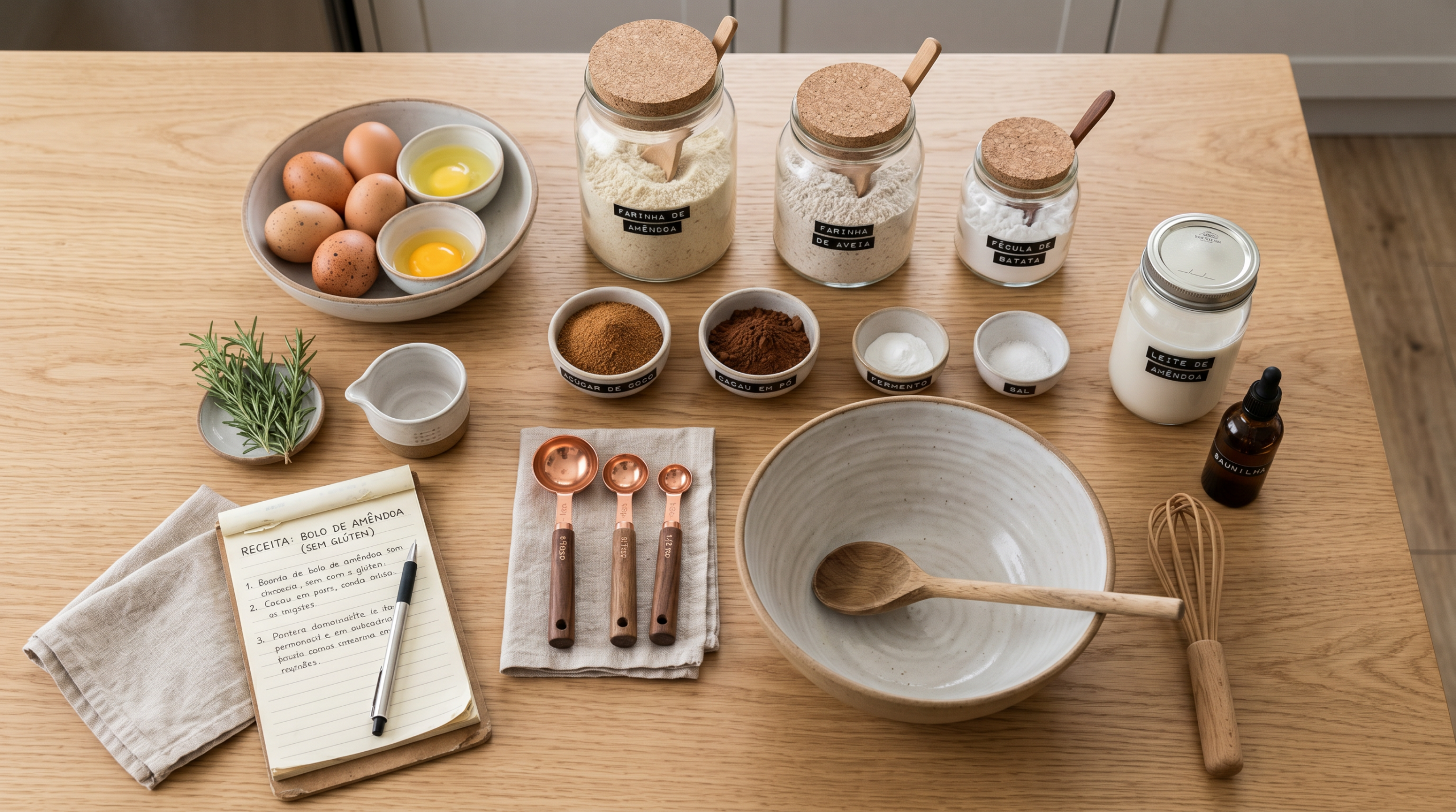 Ingredientes culinária saudável