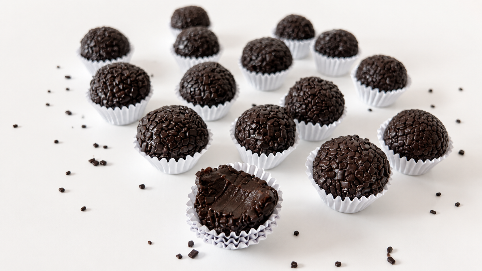 Brigadeiro de Enrolar com Chocolate