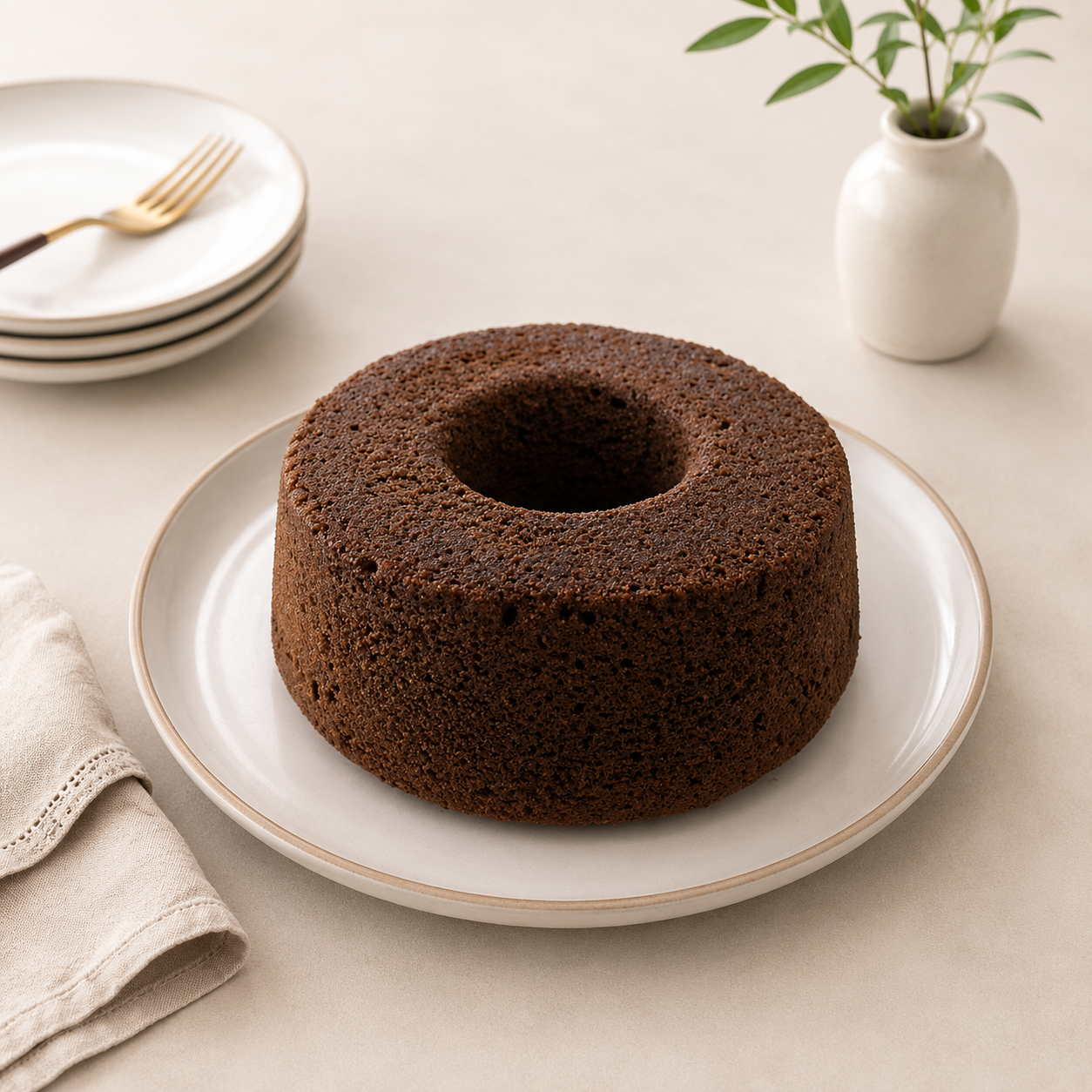 Bolo de cacau